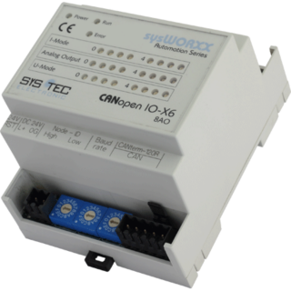Systec CANopen IO-X6, 8AO