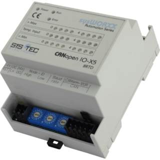 Systec CANopen IO-X5, 8Temp (RTD)