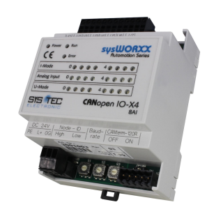 Systec CANopen IO-X4, 8AI