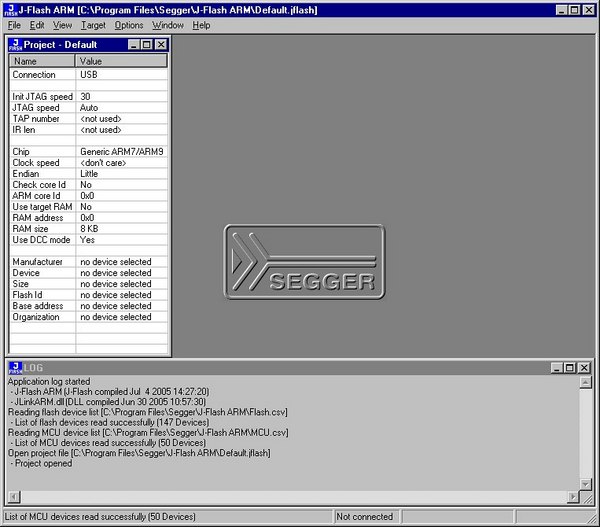 Using Flasher with PC Software "J-Flash" Using Flasher with PC Software "J-Flash"