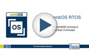 Start working with the real-time operating system embOS in less than 5 minutes! Start working with the real-time operating system embOS in less than 5 minutes!