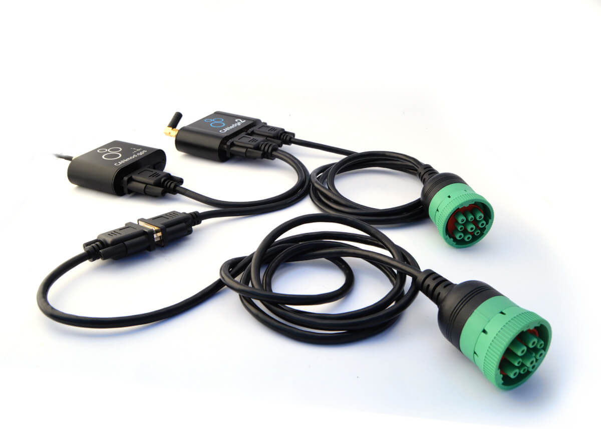 You can also log 2 x CAN/LIN with a CANedge along with data from the CANmod.gps, by e.g. utilizing a DB9 Y-splitter to connect both devices to one of the bus networks